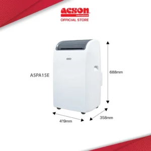 [NEW] Acson Portable Air-Conditioner (Wi-Fi MOVEO) - Front Flow Cooling / Self-Evaporative System / 1 year warranty